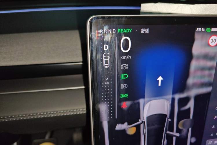 Used Tesla Model Y 2025 Updated Version Long-Range All-Wheel Drive Gear Lever