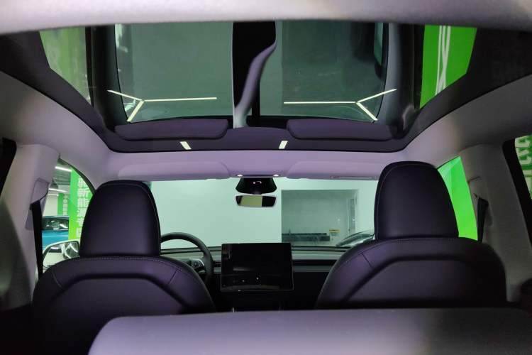Used Tesla Model Y 2025 Long-Range All-Wheel-Drive Version Headliner