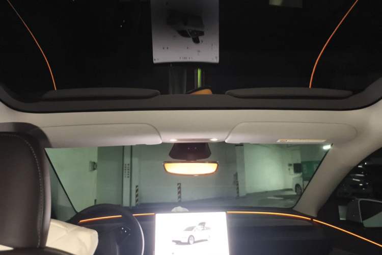 Used Tesla Model Y 2025 Rear-Wheel-Drive Version Headliner