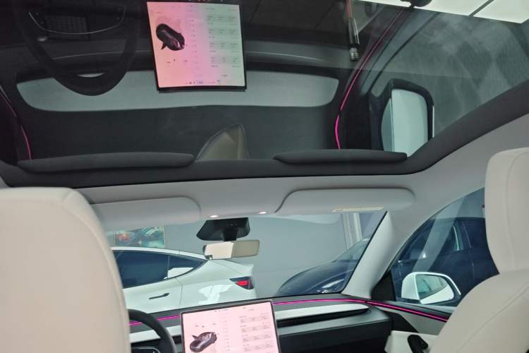 Used Tesla Model Y 2025 Long-Range All-Wheel Drive First Edition Headliner