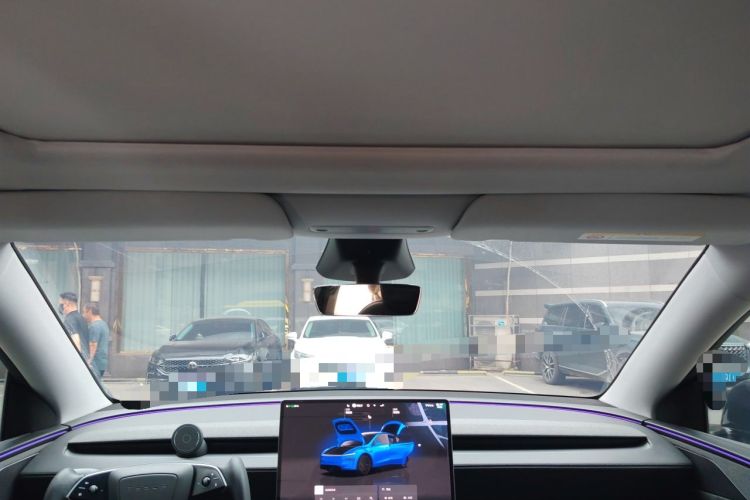 Used Tesla Model Y 2025 Updated Version Long-Range All-Wheel Drive Headliner