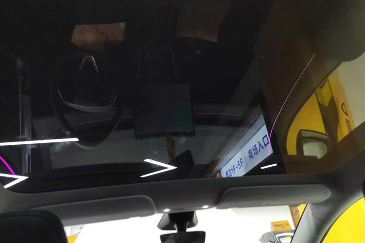 Used Tesla Model Y 2025 Long-Range All-Wheel-Drive Version Headliner