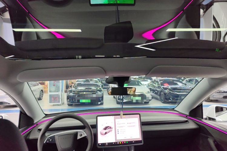 Used Tesla Model Y 2025 Long-Range All-Wheel-Drive Version Headliner