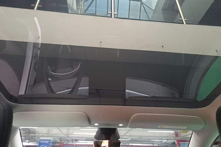 Used Tesla Model Y 2025 Rear-Wheel-Drive Version Headliner