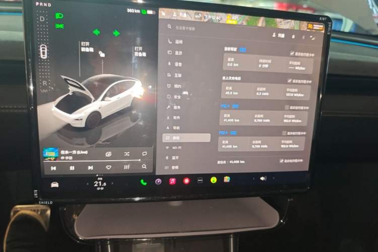 Used Tesla Model Y 2025 Long-Range All-Wheel-Drive Version Instrument Cluster