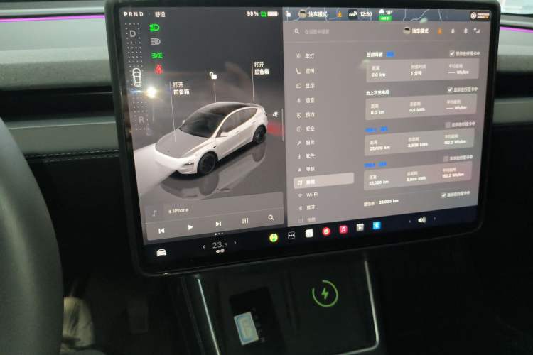 Used Tesla Model Y 2025 Rear-Wheel-Drive Version Instrument Cluster