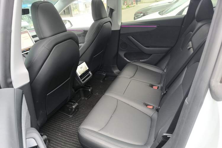 Used Tesla Model Y 2025 Long-Range All-Wheel-Drive Version Left Rear Seat