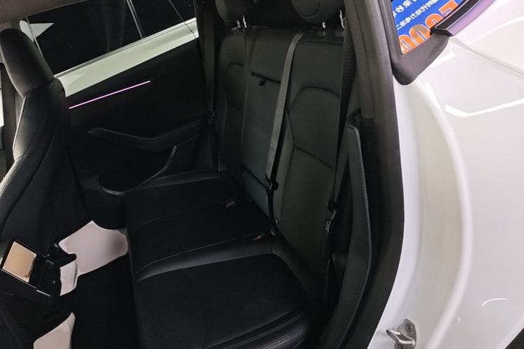 Used Tesla Model Y 2025 Long-Range All-Wheel-Drive Version Left Rear Seat