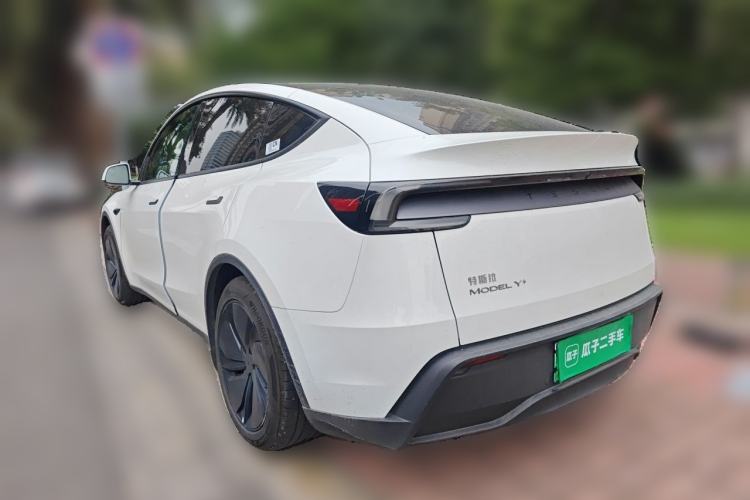 Used Tesla Model Y 2025 Updated Version Long-Range All-Wheel Drive Rear Left 45 Deg