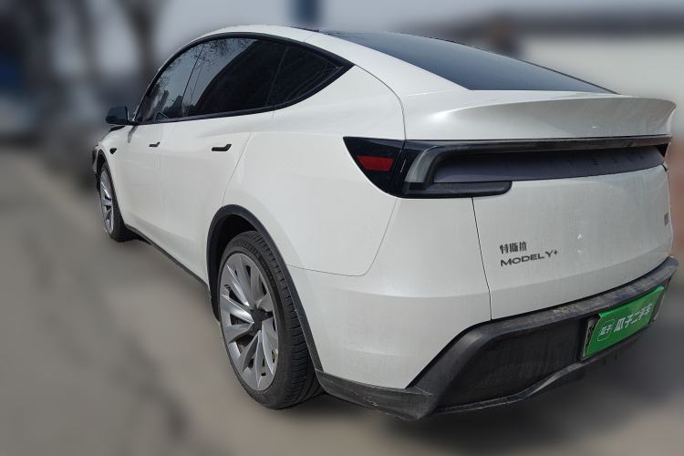 Used Tesla Model Y 2025 Long-Range All-Wheel Drive First Edition Rear Left 45 Deg