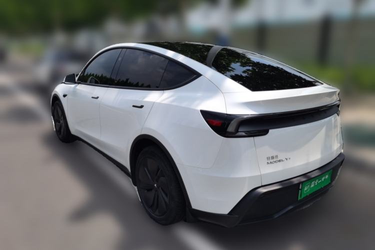 Used Tesla Model Y 2025 Updated Version Long-Range All-Wheel Drive Rear Left 45 Deg