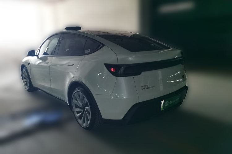 Used Tesla Model Y 2025 Long-Range All-Wheel Drive First Edition Rear Left 45 Deg