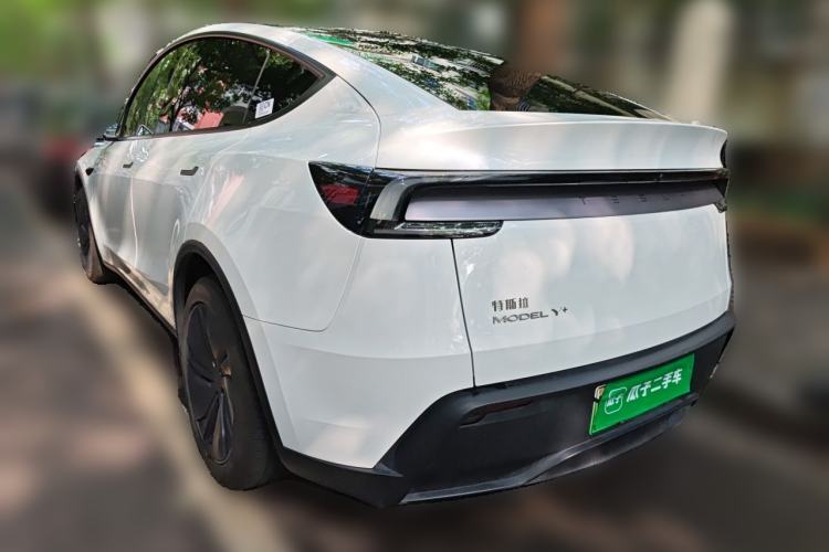 Used Tesla Model Y 2025 Updated Version Long-Range All-Wheel Drive Rear Left 45 Deg