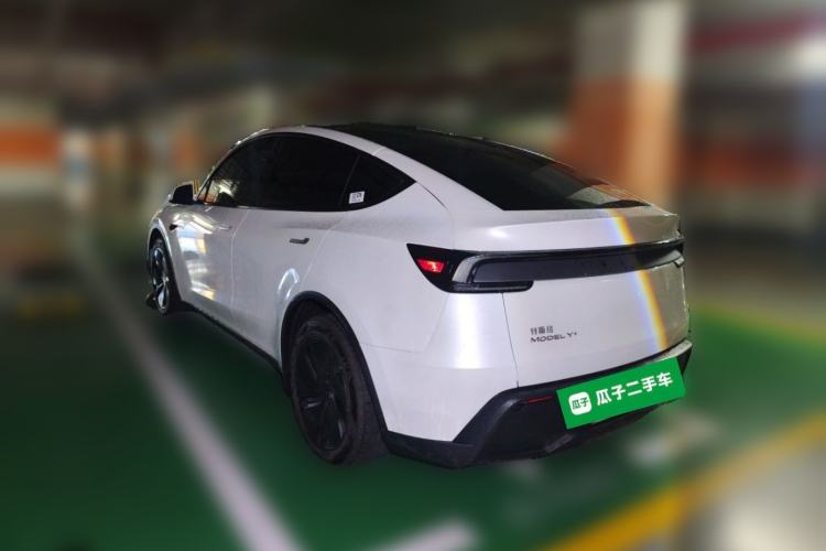 Used Tesla Model Y 2025 Updated Version Long-Range All-Wheel Drive Rear Left 45 Deg