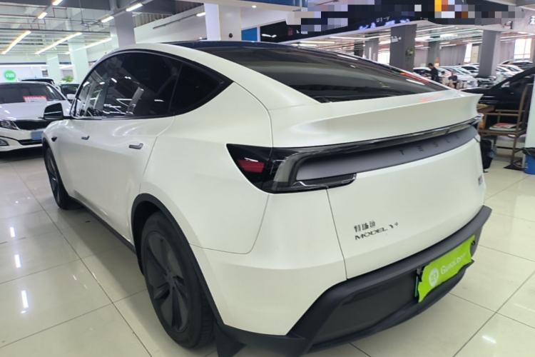 Used Tesla Model Y 2025 Long-Range All-Wheel Drive First Edition Rear Left 45 Deg