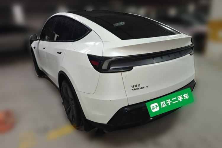 Used Tesla Model Y 2025 Rear-Wheel-Drive Version Rear Left 45 Deg