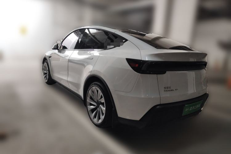 Used Tesla Model Y 2025 Updated Version Long-Range All-Wheel Drive Rear Left 45 Deg