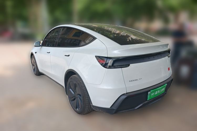 Used Tesla Model Y 2025 Updated Version Long-Range All-Wheel Drive Rear Left 45 Deg