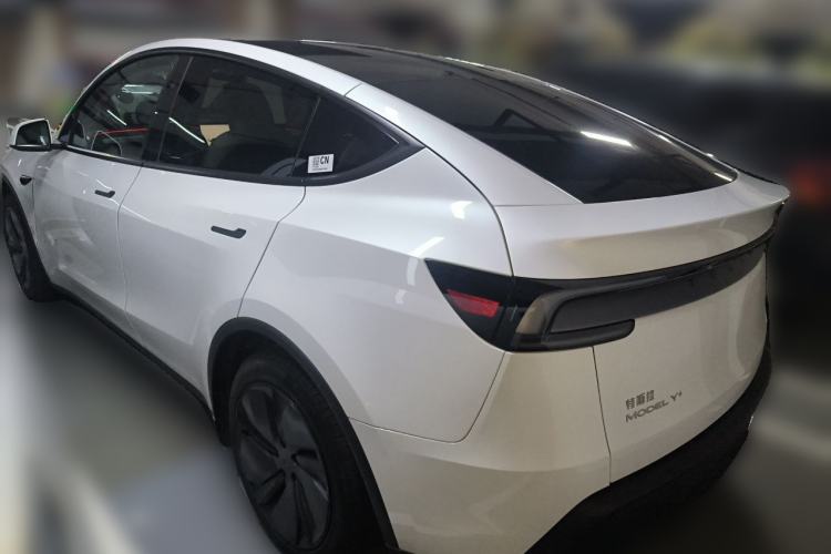 Used Tesla Model Y 2025 Updated Version Long-Range All-Wheel Drive Rear Left 45 Deg