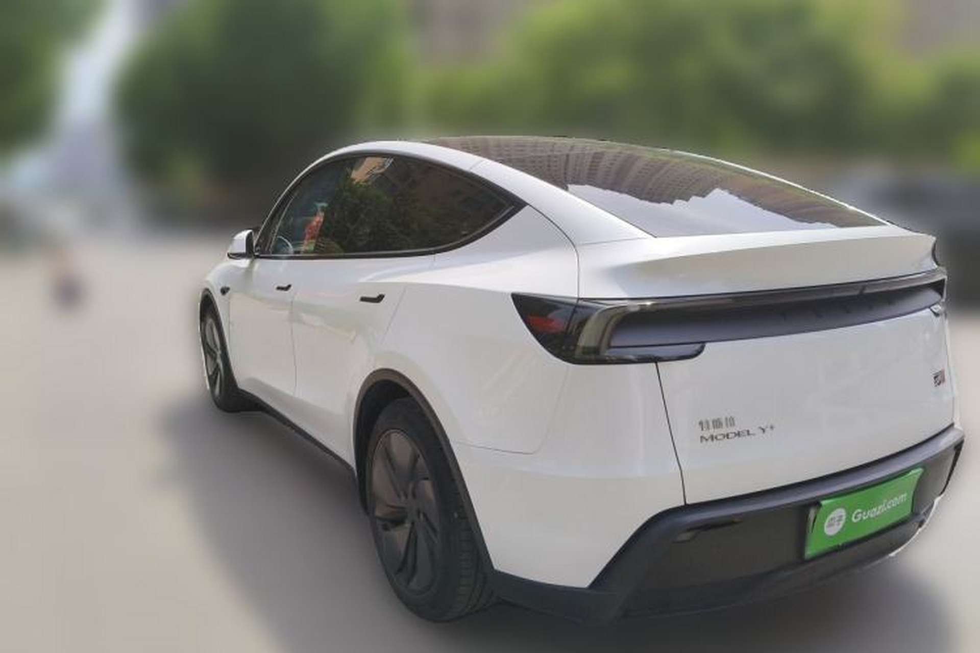 Used Tesla Model Y 2025 Long-Range All-Wheel Drive First Edition Rear Left 45 Deg