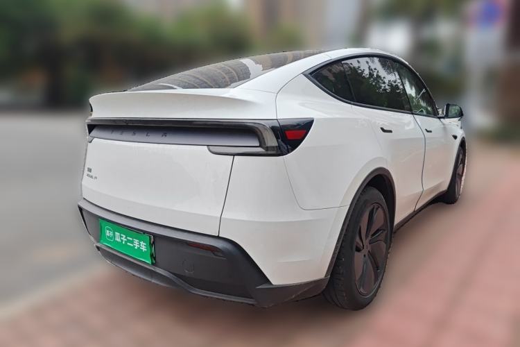 Used Tesla Model Y 2025 Updated Version Long-Range All-Wheel Drive Rear Right 45 Deg
