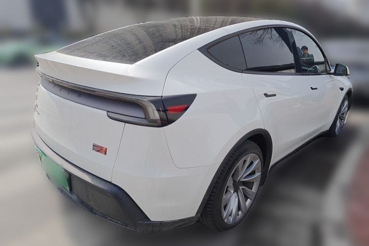 Used Tesla Model Y 2025 Long-Range All-Wheel Drive First Edition Rear Right 45 Deg