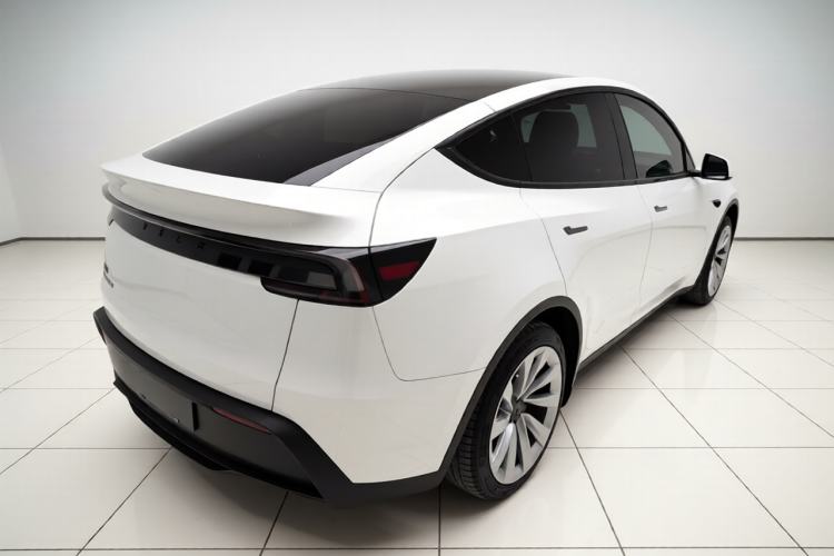 Used Tesla Model Y 2025 Long-Range All-Wheel-Drive Version Rear Right 45 Deg