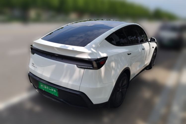 Used Tesla Model Y 2025 Updated Version Long-Range All-Wheel Drive Rear Right 45 Deg