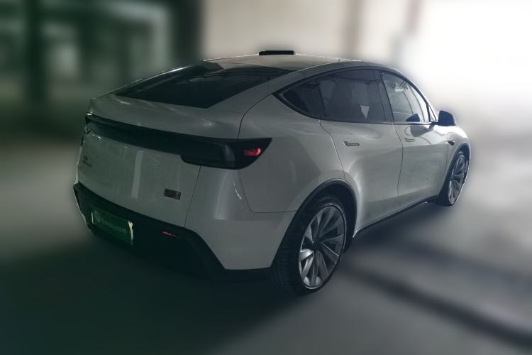 Used Tesla Model Y 2025 Long-Range All-Wheel Drive First Edition Rear Right 45 Deg