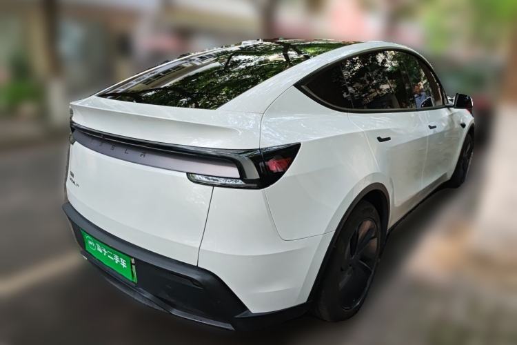 Used Tesla Model Y 2025 Updated Version Long-Range All-Wheel Drive Rear Right 45 Deg