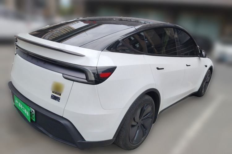 Used Tesla Model Y 2025 Updated Version Long-Range All-Wheel Drive Rear Right 45 Deg