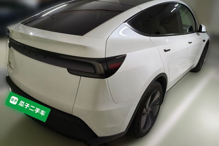 Used Tesla Model Y 2025 Updated Version Long-Range All-Wheel Drive Rear Right 45 Deg