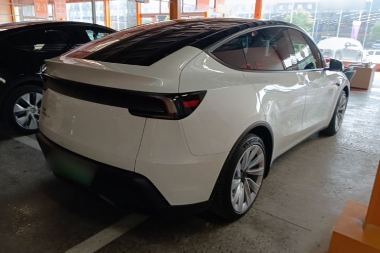 Used Tesla Model Y 2025 Updated Version Long-Range All-Wheel Drive Rear Right 45 Deg