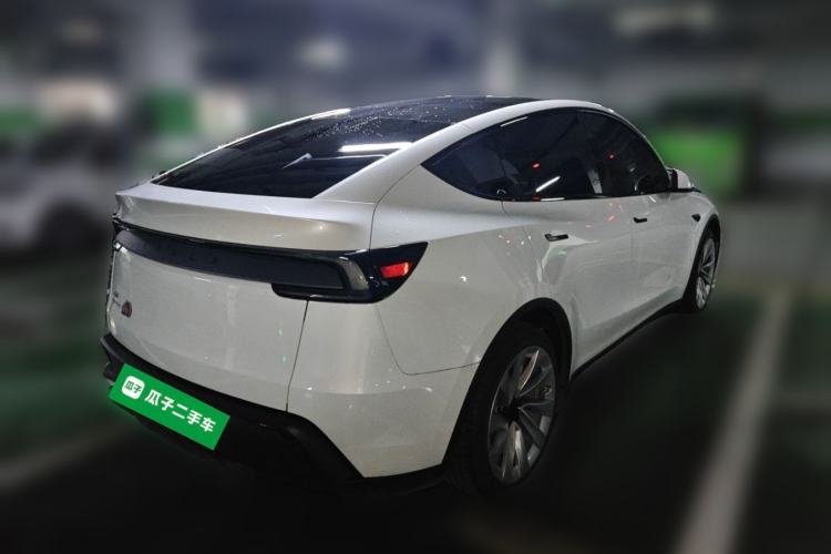 Used Tesla Model Y 2025 Updated Version Long-Range All-Wheel Drive Rear Right 45 Deg