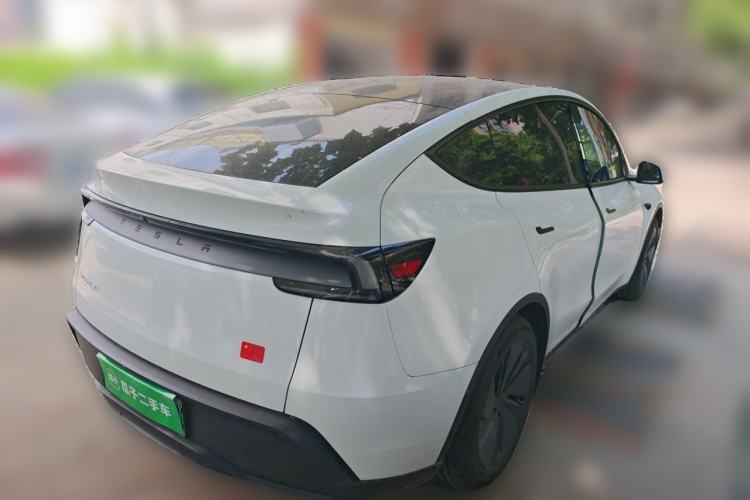 Used Tesla Model Y 2025 Updated Version Long-Range All-Wheel Drive Rear Right 45 Deg