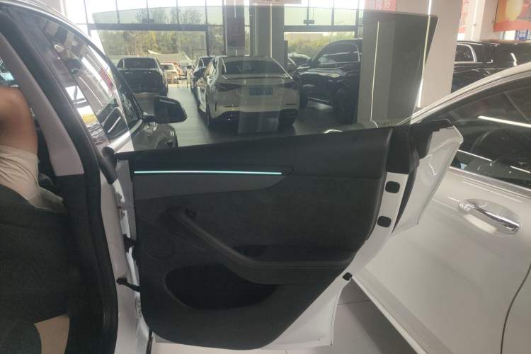 Used Tesla Model Y 2025 Long-Range All-Wheel-Drive Version Right Rear Door Interior