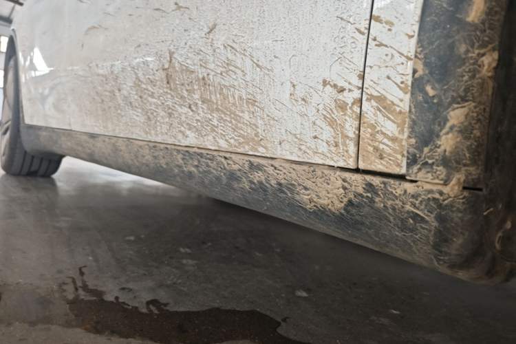 Used Tesla Model Y 2025 Rear-Wheel Drive First Edition Right Side Sill