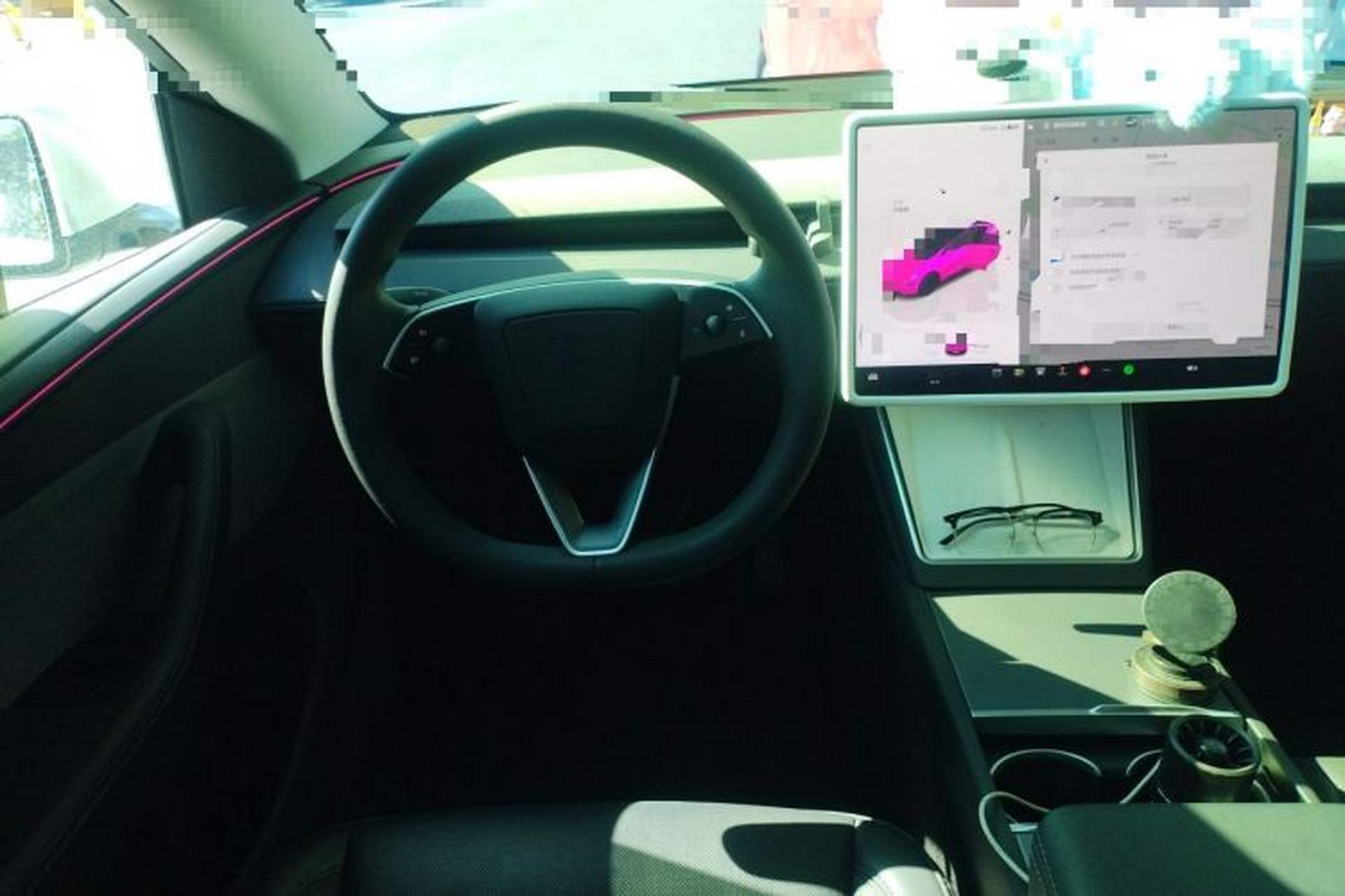 Used Tesla Model Y 2025 Rear-Wheel-Drive Version Steering Wheel