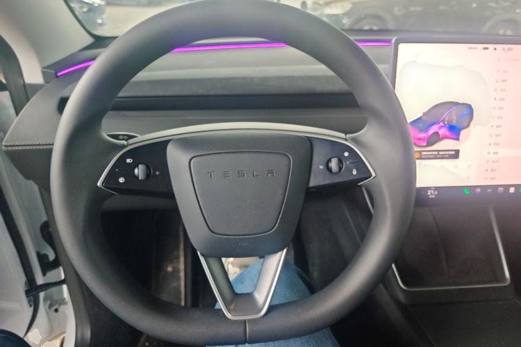 Used Tesla Model Y 2025 Rear-Wheel Drive First Edition Steering Wheel