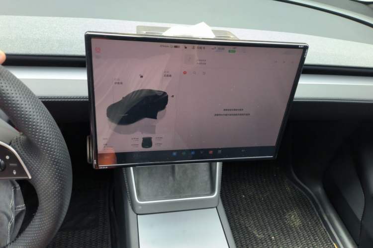 Used Tesla Model Y 2026 Long-Range All-Wheel-Drive Model Audio And AC Panel