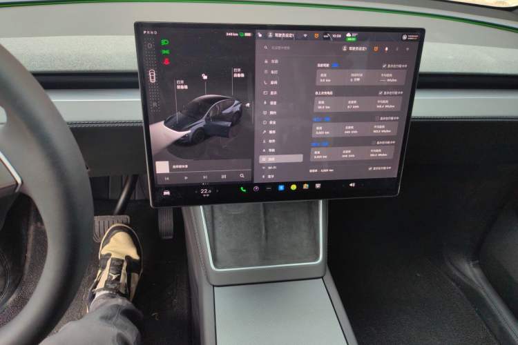 Used Tesla Model Y 2026 Rear-Drive Model Audio And AC Panel