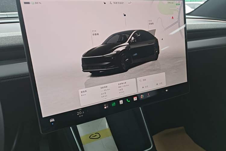 Used Tesla Model Y 2026 Rear-Drive Model Audio And AC Panel