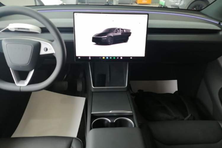Used Tesla Model Y 2026 Model Long-Range Rear-Wheel-Drive Version Audio And AC Panel