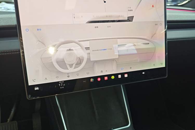 Used Tesla Model Y 2026 Rear-Drive Model Audio And AC Panel