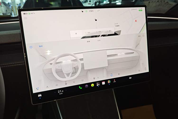Used Tesla Model Y 2026 Rear-Drive Model Audio And AC Panel