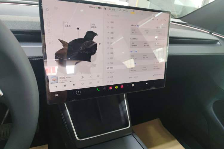 Used Tesla Model Y 2026 Rear-Drive Model Audio And AC Panel