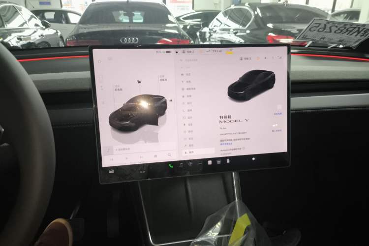 Used Tesla Model Y 2026 Rear-Drive Model Audio And AC Panel