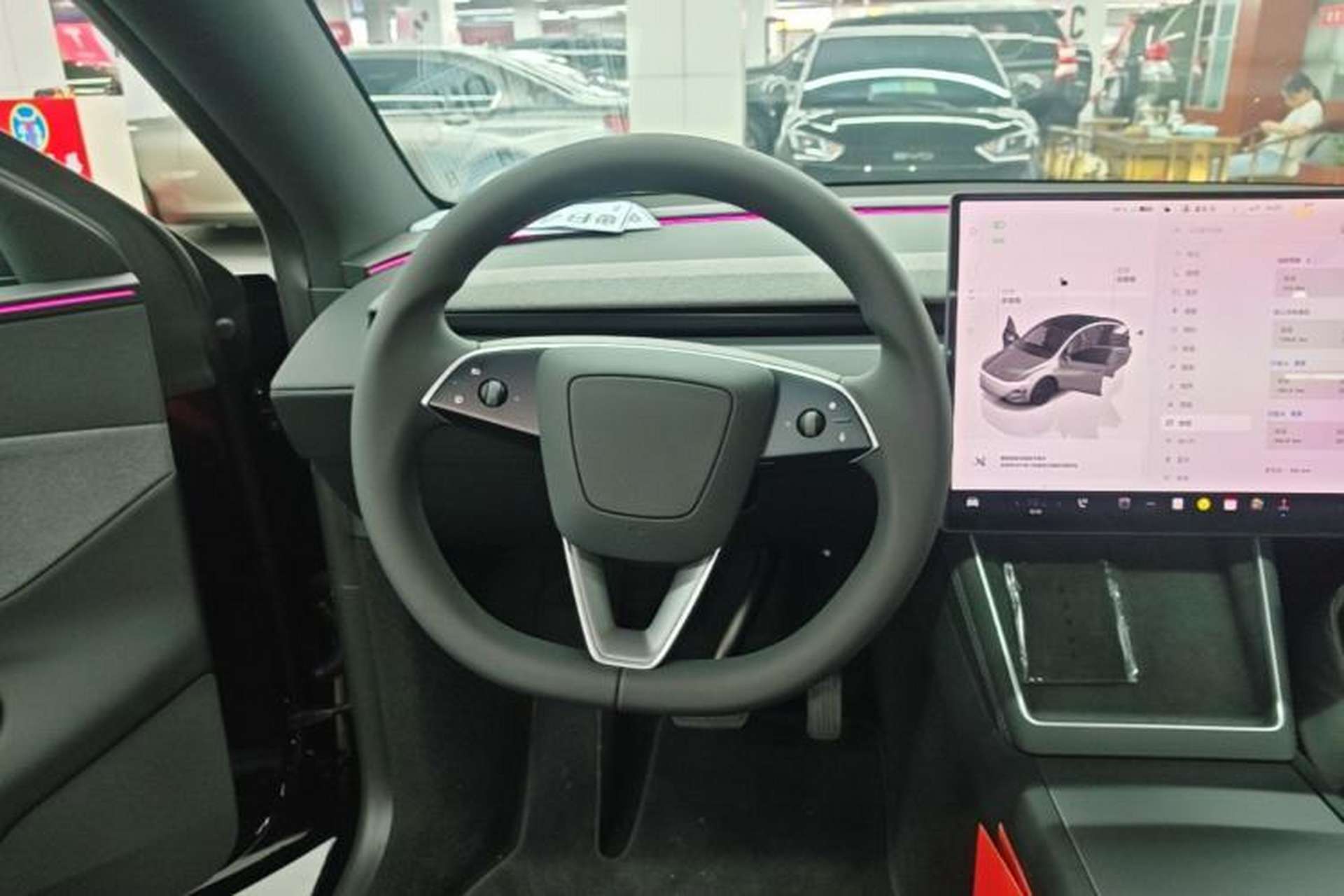 Used Tesla Model Y 2026 Rear-Drive Model Steering Wheel