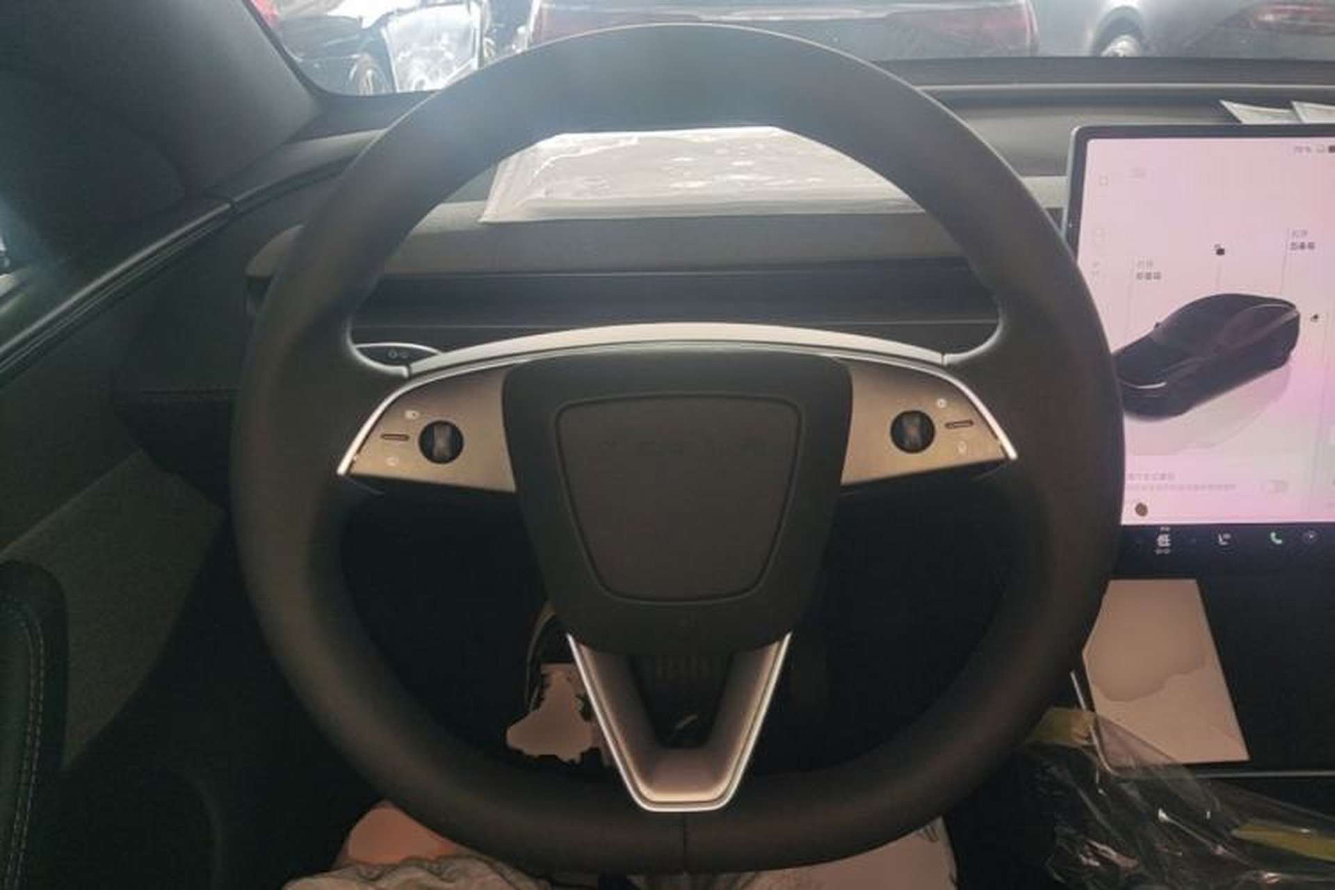 Used Tesla Model Y 2026 Rear-Drive Model Steering Wheel