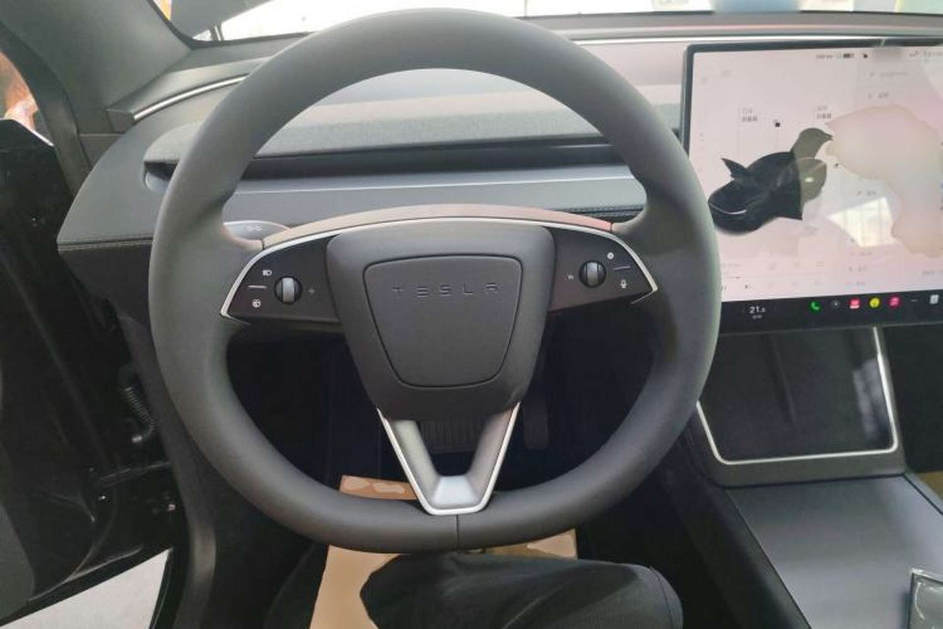 Used Tesla Model Y 2026 Rear-Drive Model Steering Wheel